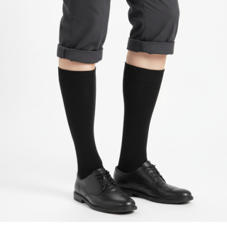 Pánské termo podkolenky černé Pesail XN13C