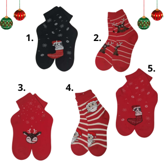 Vánoční teplé ponožky Aura.Via SNV 2371