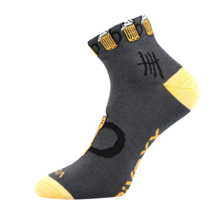 Voxx Piff Pivní ponožky šedé