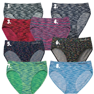 Dámské bezešvé kalhotky Greenice 3822