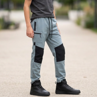 Chlapecké plátěné kalhoty khaki Wolf&Wolfie T2660