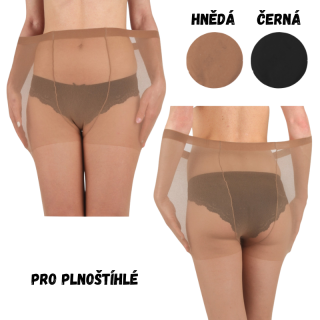 Dámské punčochové kalhoty Maxana pro plnoštíhlé vyšší postavy